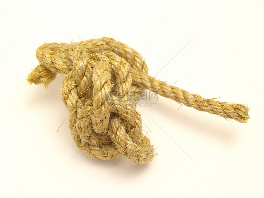 绳索细绳风险弱点划分白色电缆脆弱性失败生活危险图片