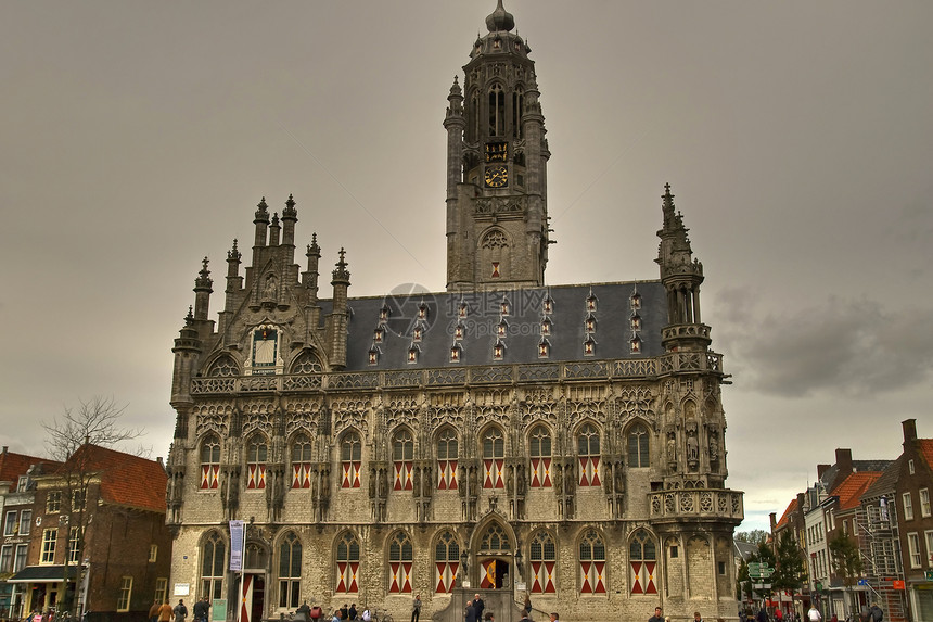 荷兰Middelburg市政厅图片