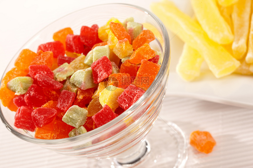 干果甜点水果红色食物玻璃状图片