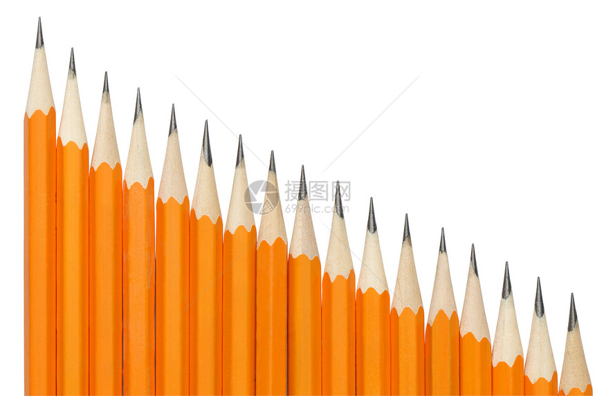 单行笔写作办公用品教育元素商业设计概念性石墨黄色图片