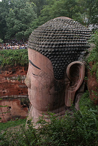 弥勒菩萨佛菩萨观光洞穴雕像宗教遗产旅游悬崖岩石旅行背景
