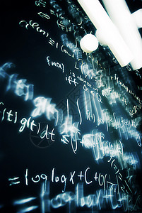 数学家模拟逻辑牌子模仿方程公式背景图片