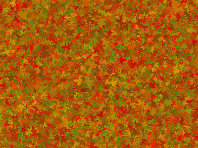 秋落假的背景红色插图季节背景图片