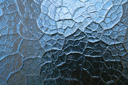 复古玻璃材料线条阴影蓝色绘画反思背景图片
