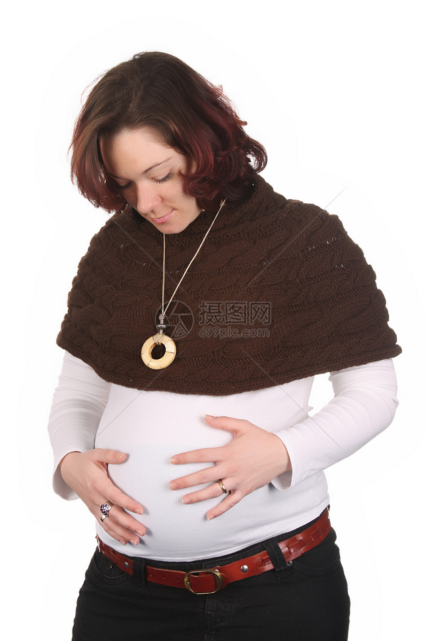 怀孕孕妇的肚子婴儿母性妈妈孩子衣服女士女孩女性生活成人图片