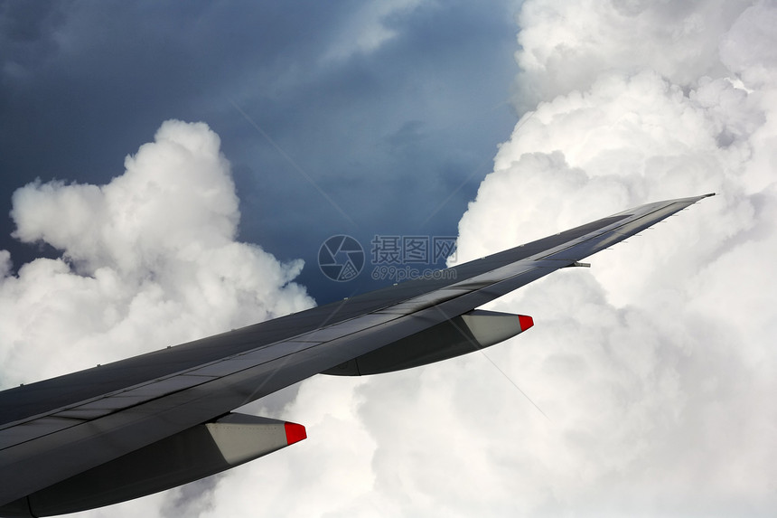 飞机机翼高度载体商业库存旅游技术货物航班机构旅行图片