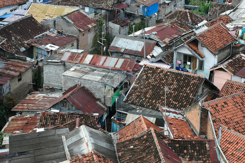 贫民窟地区房子公寓宿舍家园贫困邻里住房房屋密度图片