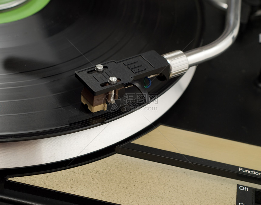 录音播放器音乐玩家娱乐光盘转盘塑料桌子电子圆形磁盘图片
