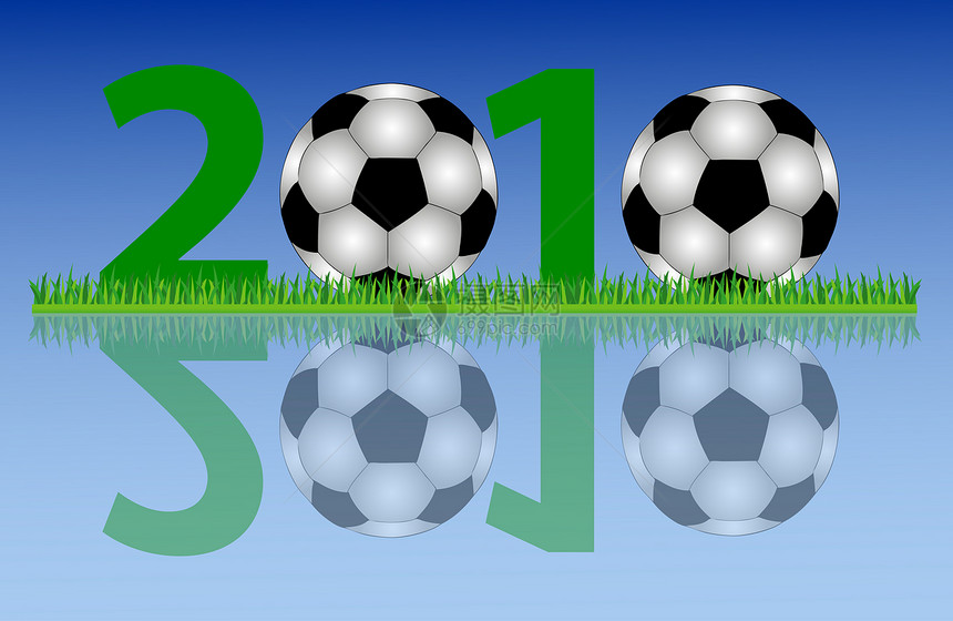 2010年足球赛竞赛比赛插图世界冠军反射图片