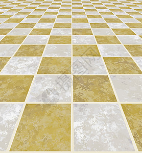 大理石地板白色正方形地面石头瓷砖黑色检查器浴室背景图片
