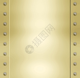 金金金属背景纹理床单铆钉抛光金子建造盘子拉丝刷子质感螺丝背景图片