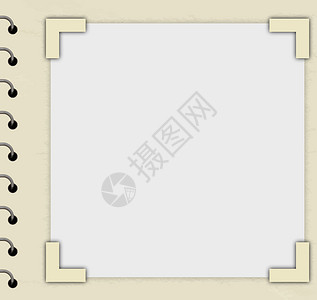 相片框架相框相册页面专辑照片边界剪贴簿纸板角落背景图片