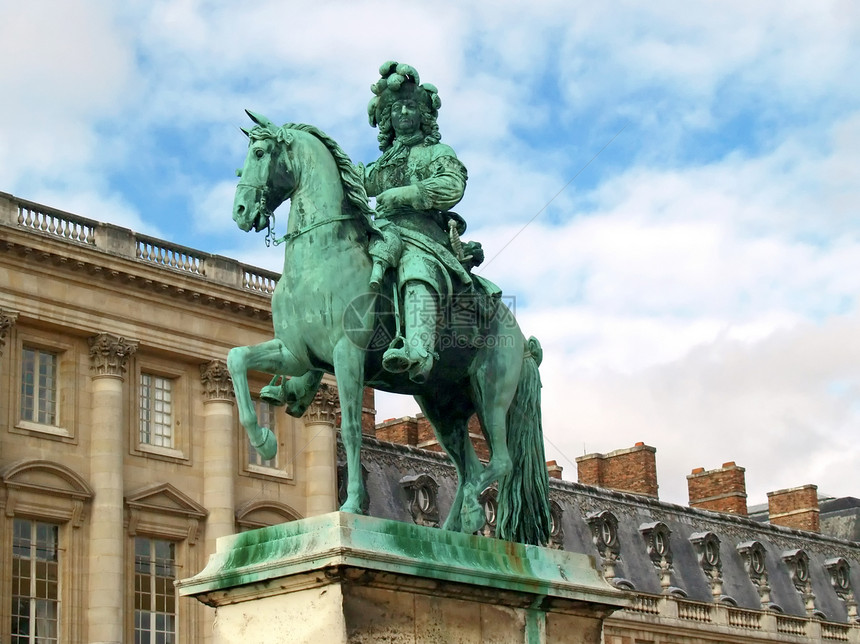 路易十四神像历史雕像皇家雕塑观光国王图片