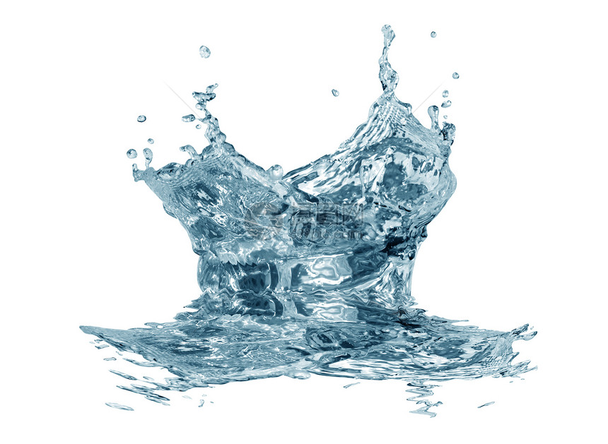 水喷溢设计饮食自然饮料液体气泡蓝色口渴元素图片
