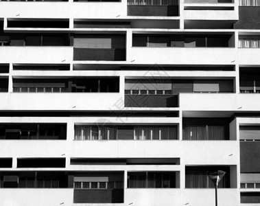 现代面孔公寓白色蓝色建筑建筑学背景图片