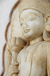 印度雕像宗教石头背景图片
