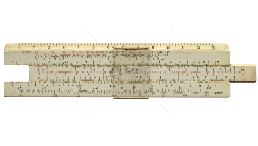 幻灯片标尺单位计算器测量数学乐器转换口袋统治者工具图片