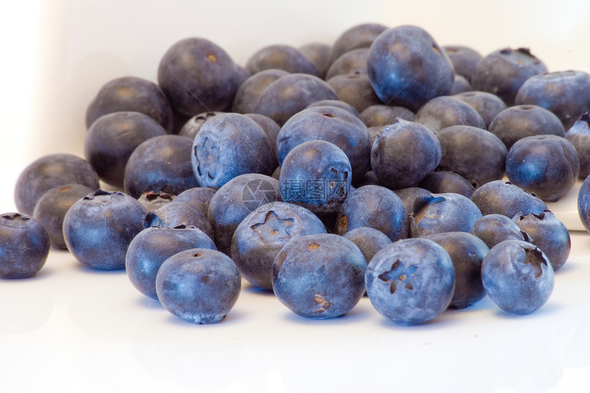 蓝莓密闭宏观浆果饮食食物蓝色小吃覆盆子水果阴影甜点图片