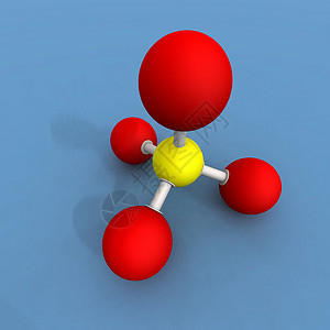 硫酸盐分子化学化学品氧化物化学家硫酸原子几何学负离子背景图片