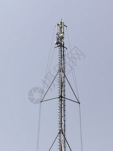 电信航空塔电讯空塔短信数据嗓音电话桅杆天线彩信背景图片
