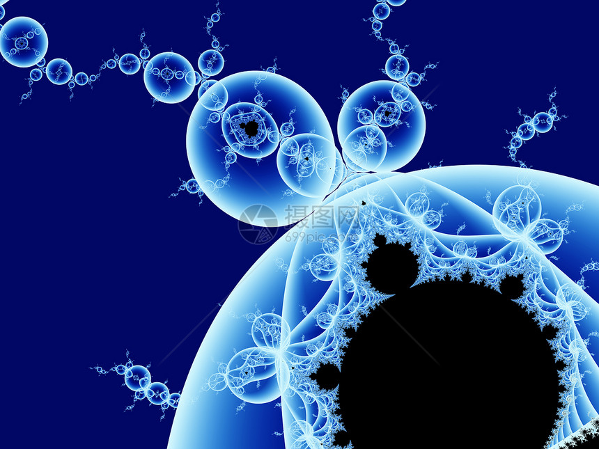 安东2中心狂欢数字数学蓝色气泡寒意技术科学图片