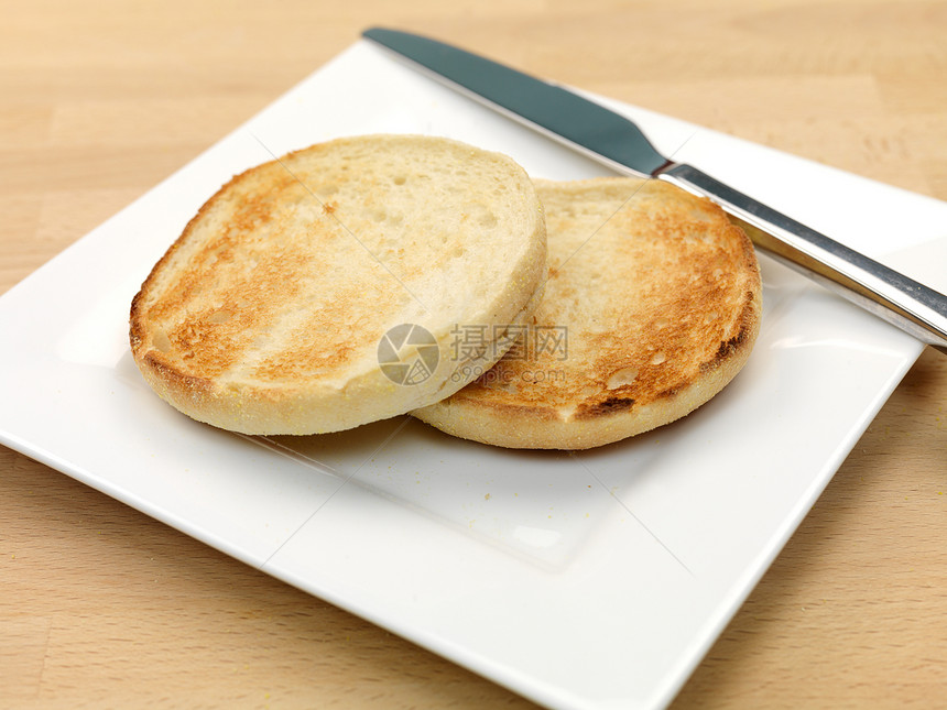 英语松饼小吃食物营养早餐图片