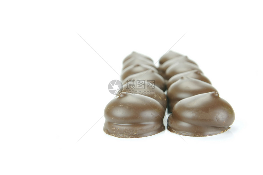 棉花麦芽饼干食物巧克力糖果白色棕色图片