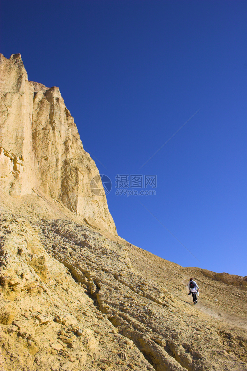 死亡谷的沙漠勘探国家公园侵蚀气候订金裂缝旅行岩石干旱图片