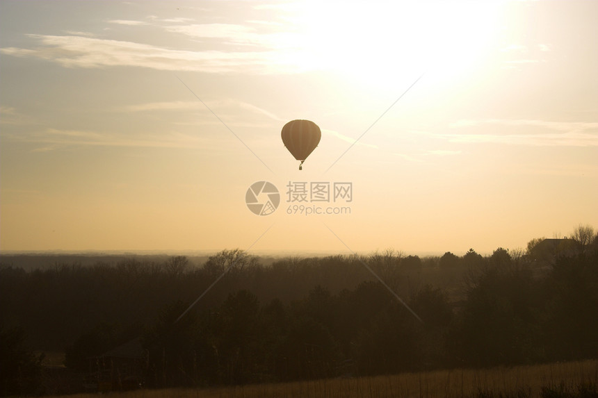 热空气气球农场技术航空运动尼龙航班气体缆车浮力胶囊图片