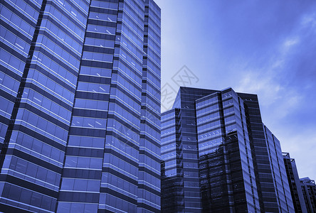 办公大楼商业蓝色景观建造城市房间办公室窗户玻璃工作成功高清图片素材
