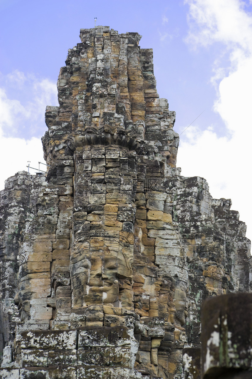 柬埔寨吴哥托姆建筑学崇拜收获帝国旅游世界废墟遗产旅行地标图片
