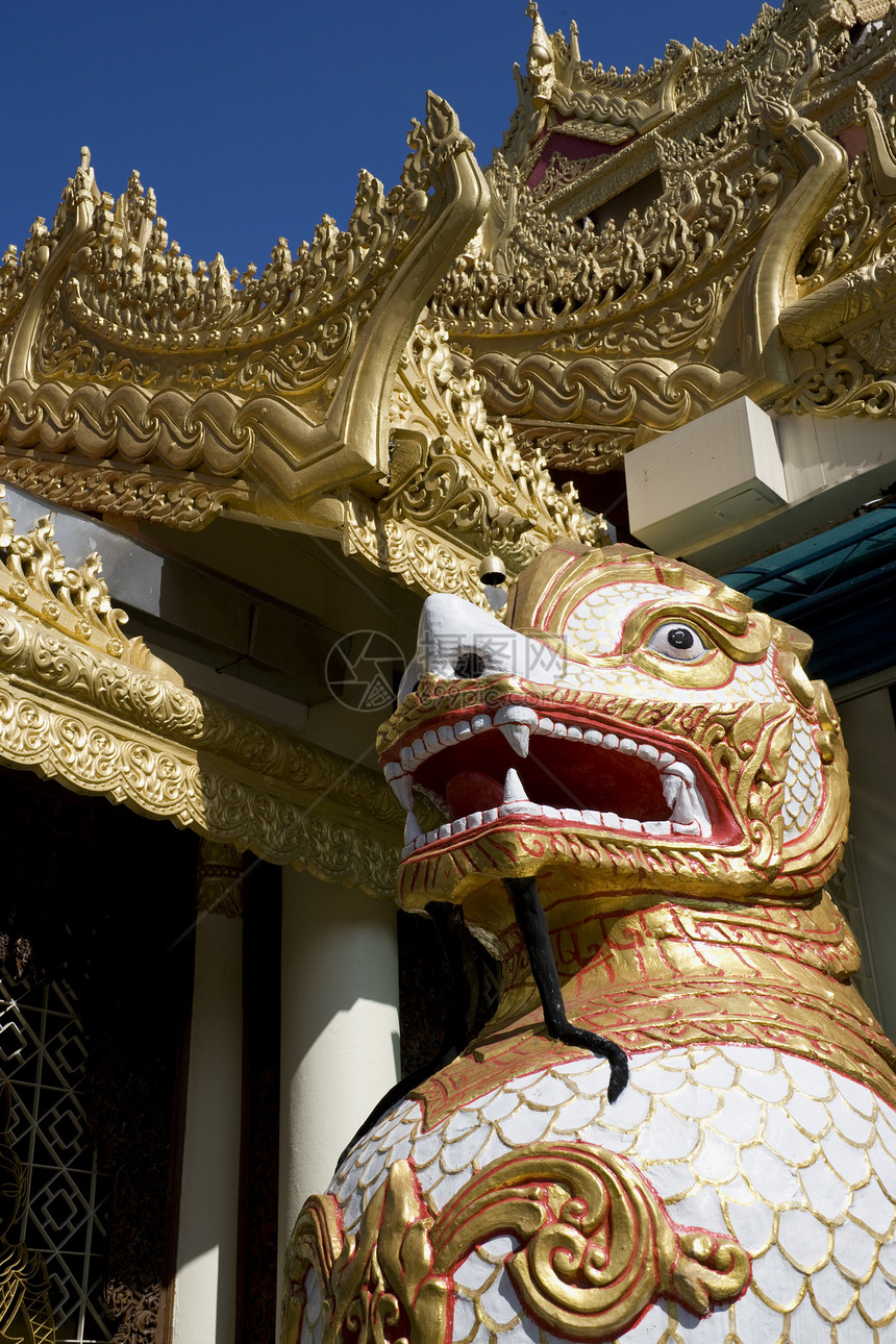 缅甸佛教寺庙世界冥想纪念碑遗产历史性建筑学崇拜宗教文化传统图片