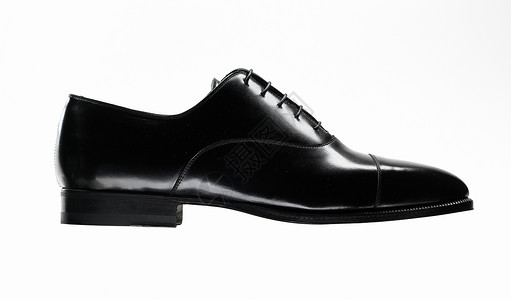 黑色黑皮鞋衣服制造业低帮鞋衣冠着装足套正装鞋底设备配饰背景图片