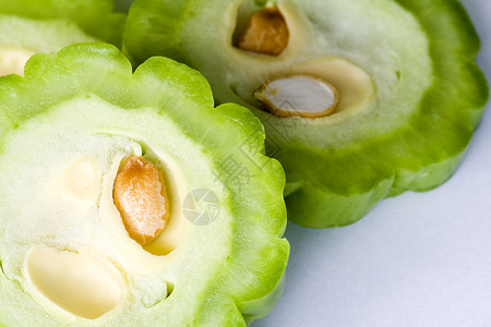 苦瓜宏观葫芦食物营养绿色美味烹饪蔬菜种子背景图片