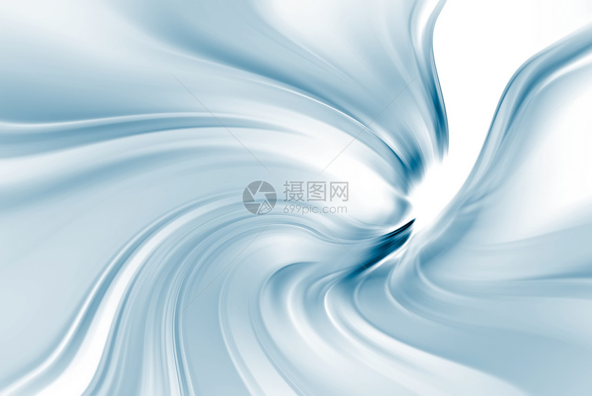 抽象的银光背景插图展示活力运动创造力圆圈力量漩涡电脑技术图片