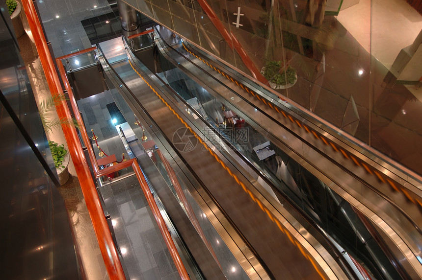 机场娱乐中心自动扶梯机图片