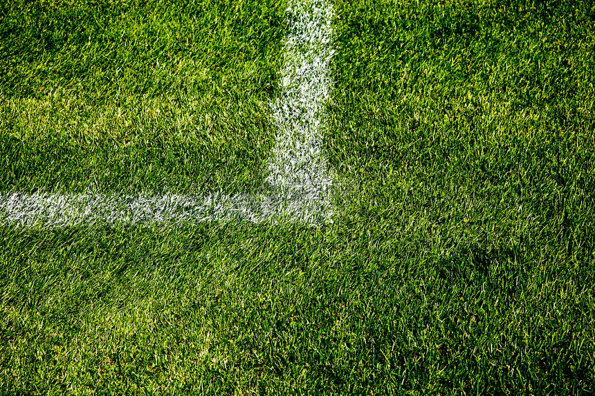 足球角标记线图片