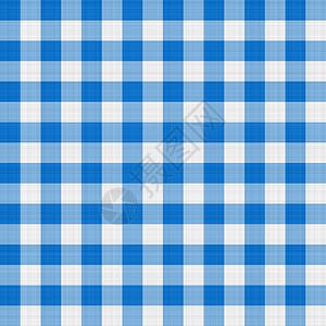蓝格子桌布蓝桌布蓝色桌子野餐纺织品正方形材料格子毛巾装饰品衣服背景