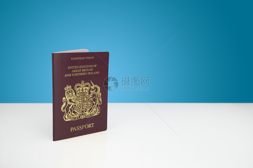 贴近联合王国护照移民水平自由身份对象假期文化影棚摄影文字图片