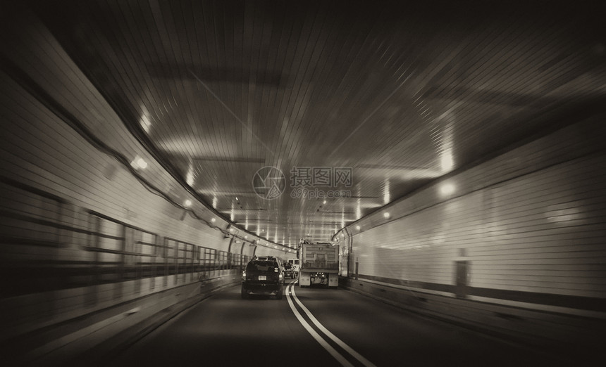 纽约市林肯隧道内码头天空商业路线景观城市假期汽车全景天际图片
