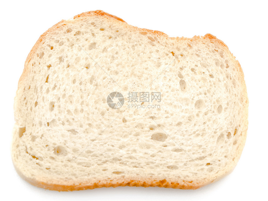白面包早餐午餐食物面包小吃白色图片
