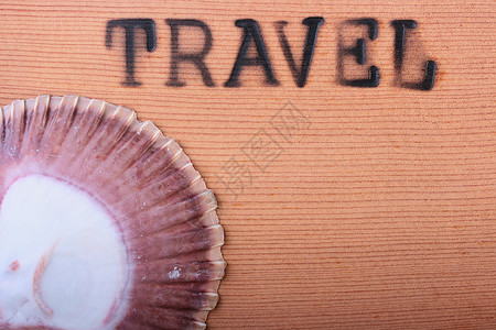 热贴贴贴邮票旅行旅游广告冲压上诉木头壁板木板休息高清图片素材