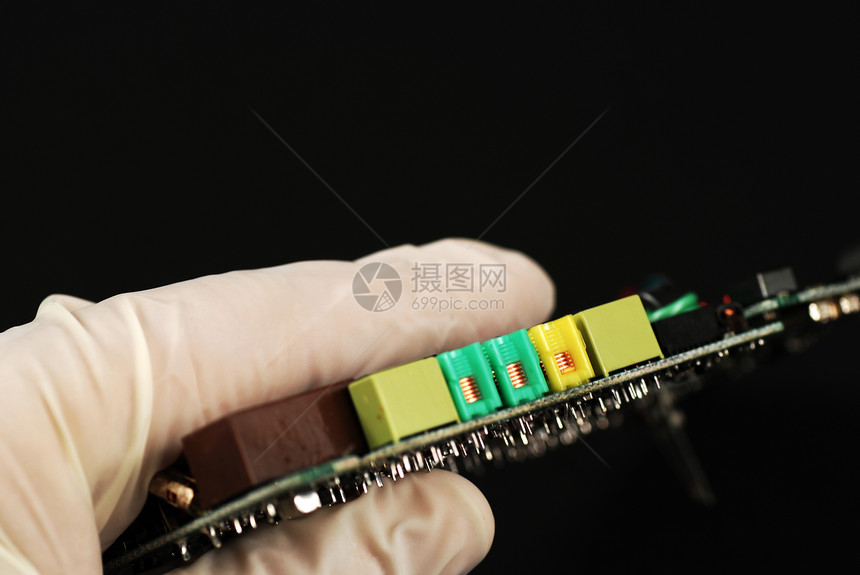 电子板电气焊接电阻器半导体电路板印刷电子产品技术微技术电路图片