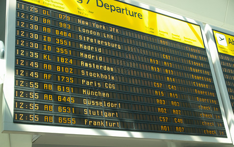 时间表旅行飞机车站火车站管子运输机场民众时间出港屏幕高清图片素材