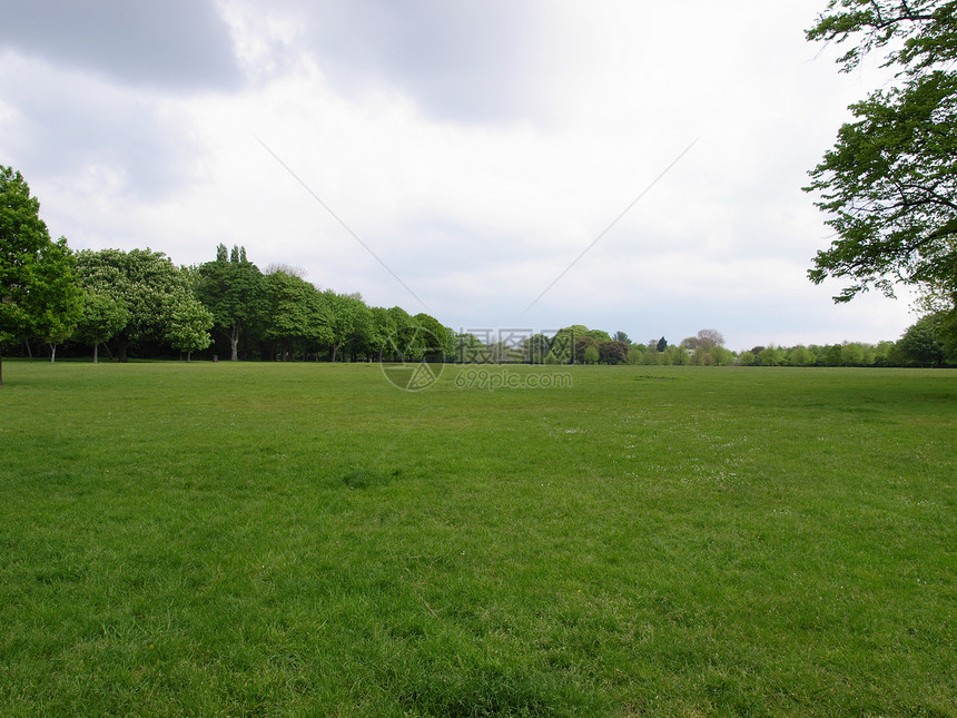 城市公园英语摄政王天际全景王国草地绿色植被图片