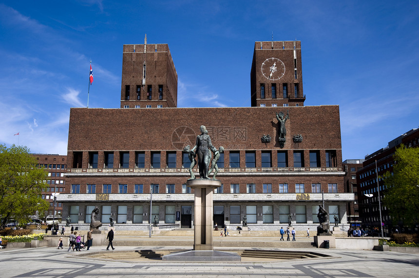 奥斯陆市市政厅图片