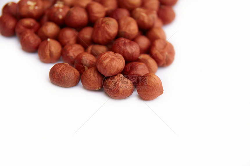 黑桃子活力果仁植物群卫生生产白色核心保健坚果棕色图片