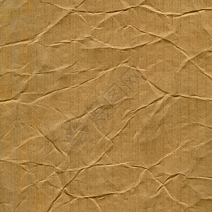 折叠纸板纹理折痕空白瓦楞棕色包装正方形背景图片