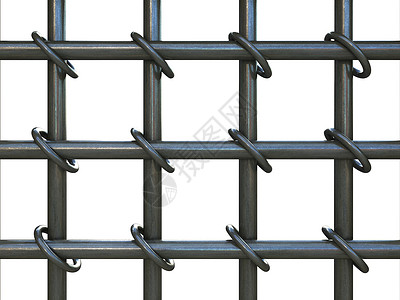 监狱牢房边界自由白色金属细胞背景图片