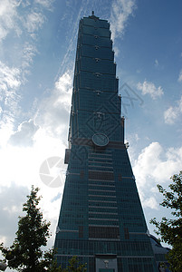 台北 101建筑高楼世界摩天大楼城市背景图片